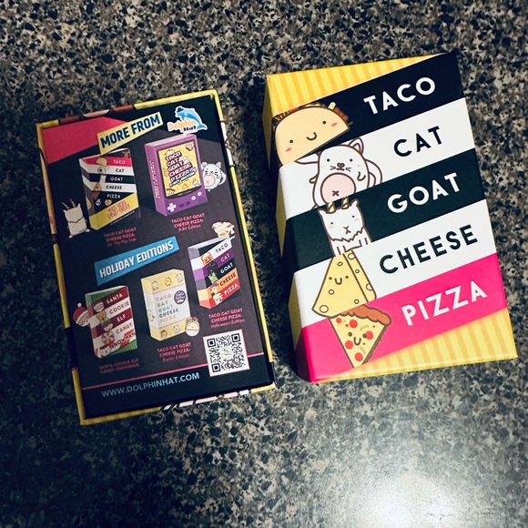 Taco Cat Goat Cheese Pizza Card Game - Picture 3 of 5